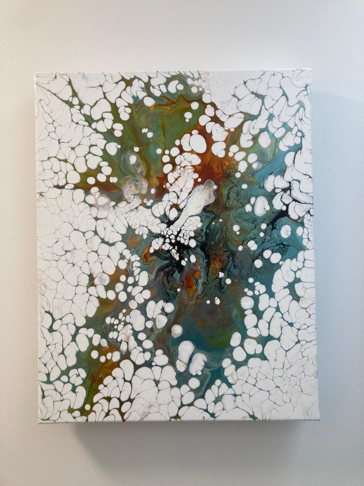 Untitled Coastal Piece 4, original artwork by Derek Slavin
